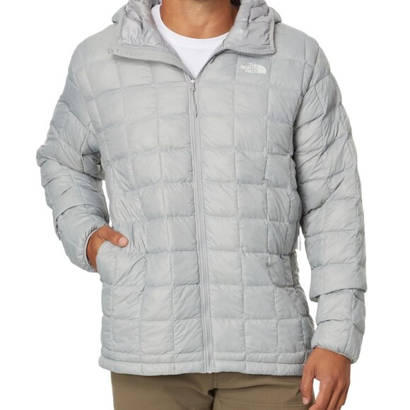 THE NORTH FACE MEN'S BIG TBALL ECO  JACKET MELD GRAY SZ 2X NWT - Picture 1 of 10